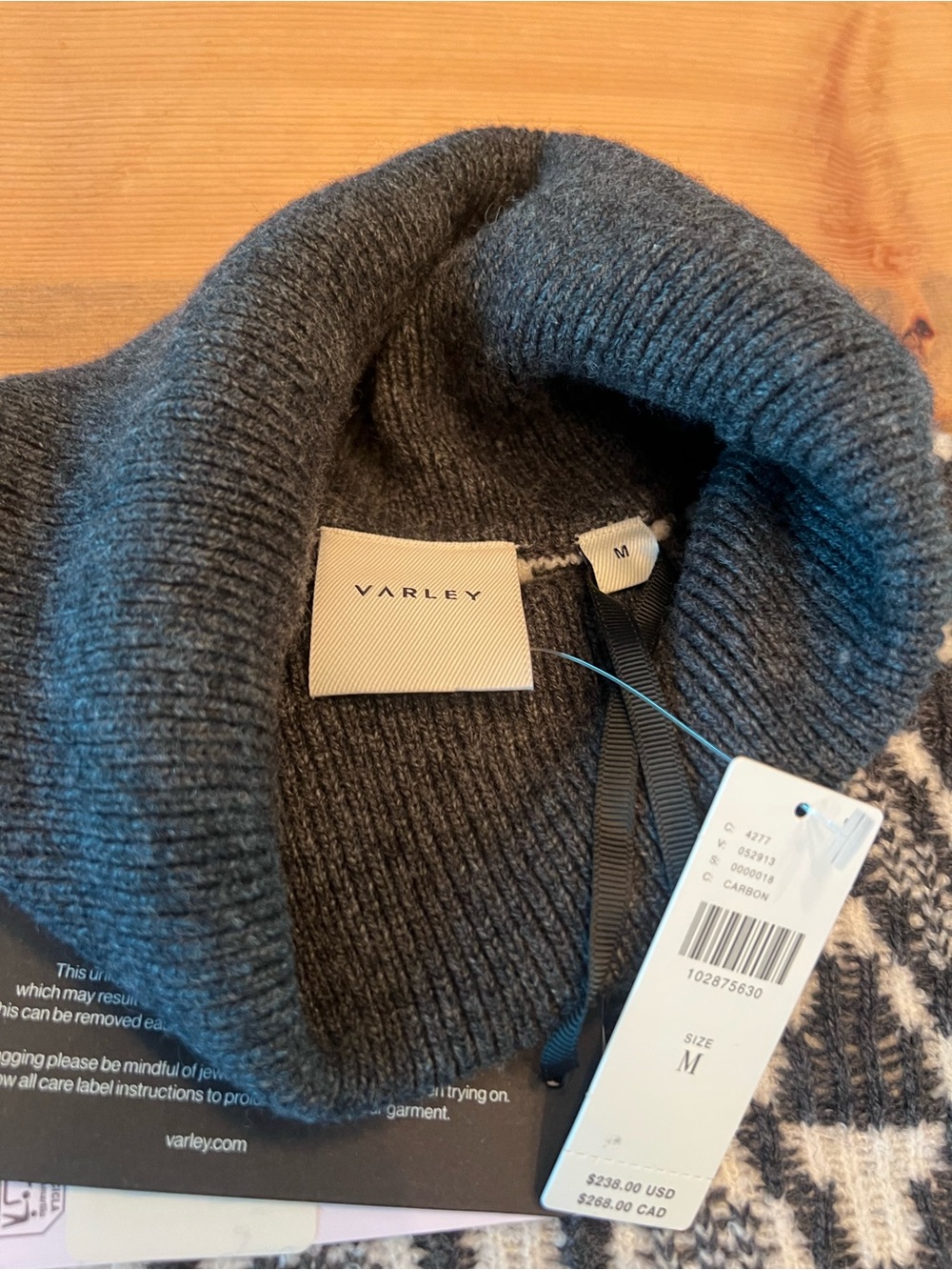 NWT Varley Ida Relaxed Sweater Medium - Picture 8 of 9